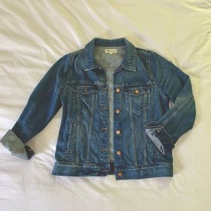 Madewell relaxed fit denim jacket